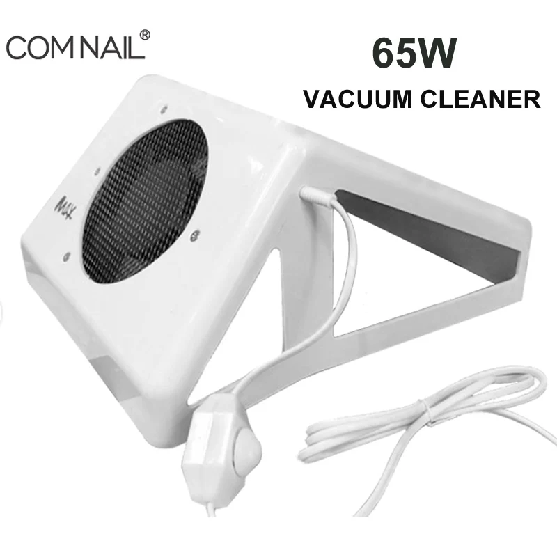 

Nail Dust Vacuum Cleaner 65W With Suction Fan for Manicure No Leaking Dust Bag Strong Power Mill for Manicure Nail Art Machine