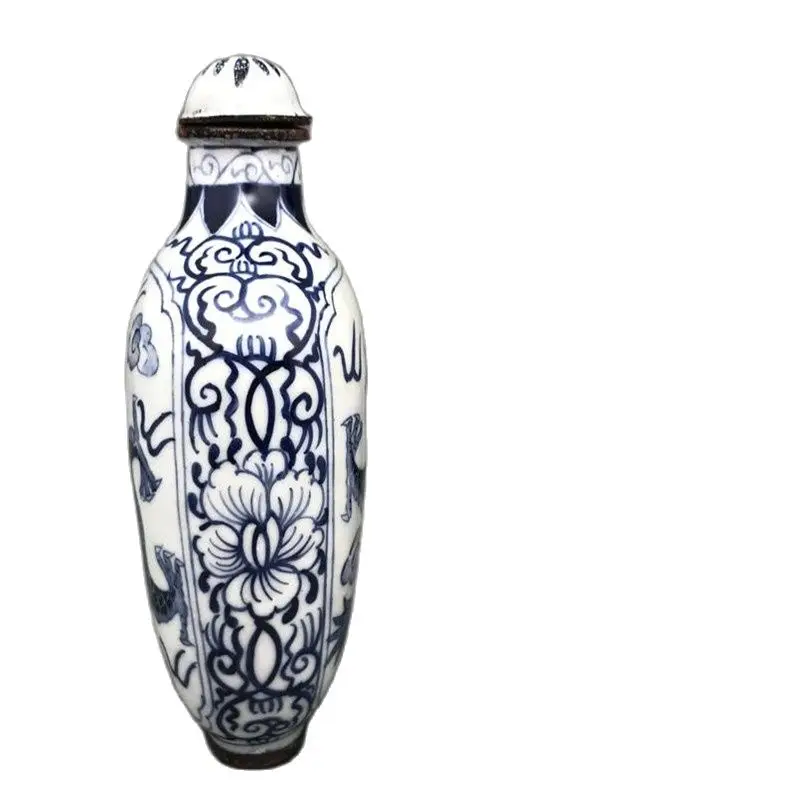 Античная фарфоровая табак бутылка бутик подарок из высококачественной меди шины
