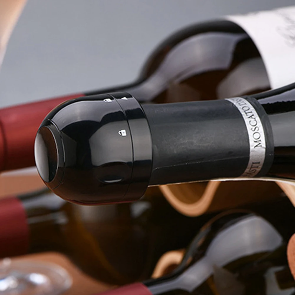 

Silicone Champagne Stopper Mini Wine Stopper Rotary Lock Vacuum Bottle Sealer Champagne Prosecco Sparkling Wine Accessories
