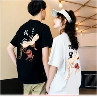2021 new cute print t shirt summer short sleeve simple wild novelty hip hop loose clothes fashion o neck casual pullover tops