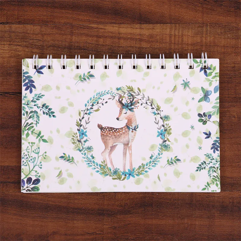 Портативный Еженедельный планировщик с милыми животными 2020 2021 ежедневник журнал