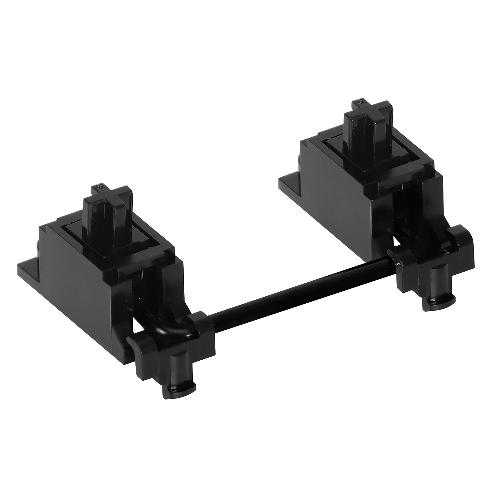 

DUROCK Black V2 PCB Mount Screw-in Stabilizer with Full Black Housing 2u 6.25u 7u Wires