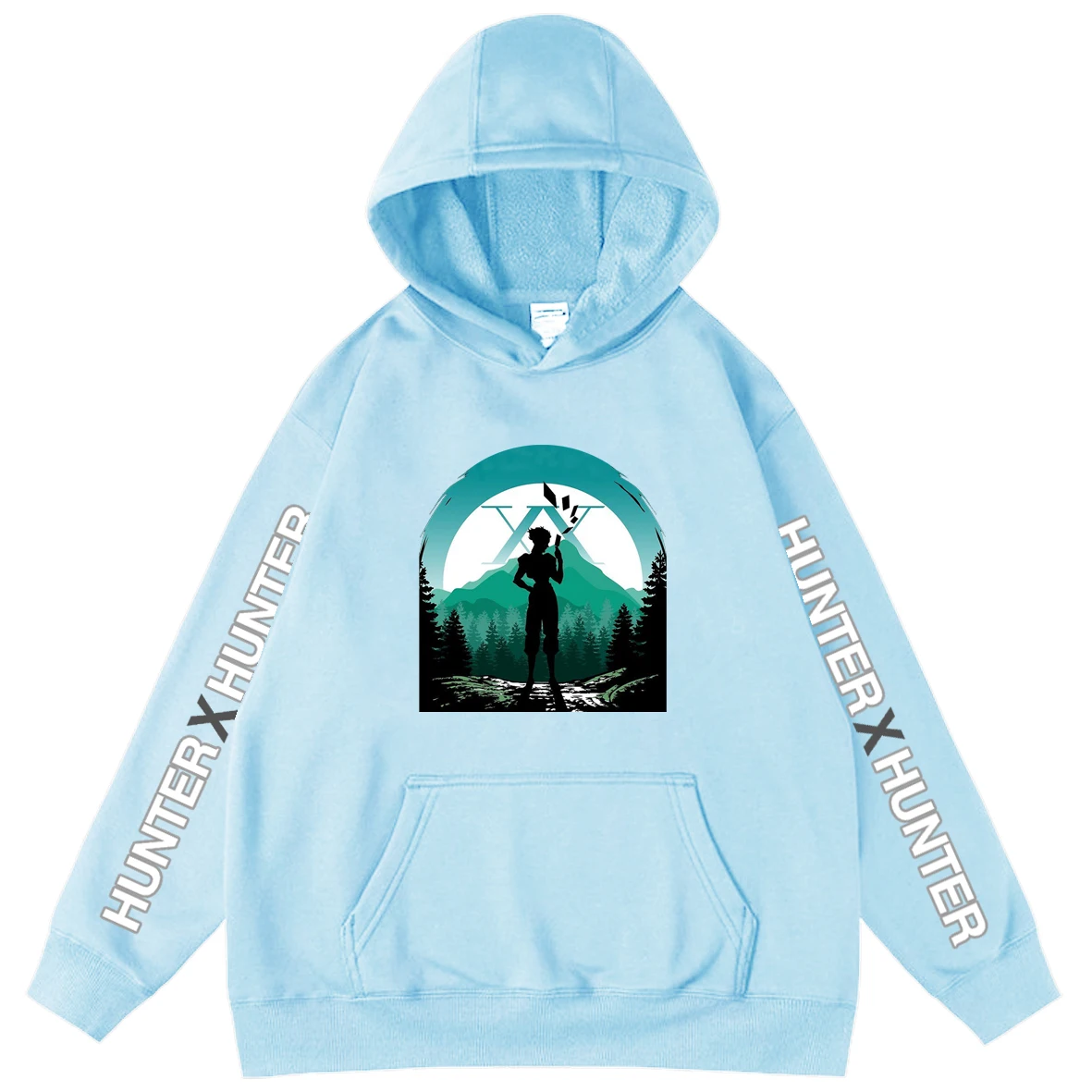 

HUNTER X HUNTER Killua Men's Hoodies 2021 Spring Autumn Male Casual Hooded Sweatshirts Men Solid Color Hoodies Sweatshirt Tops