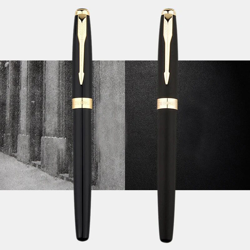 Бренд Hero 1502 Роскошная металлическая перьевая ручка PK Sonnet форма деловая офисная ручка для письма купить 2 ручки отправить подарок