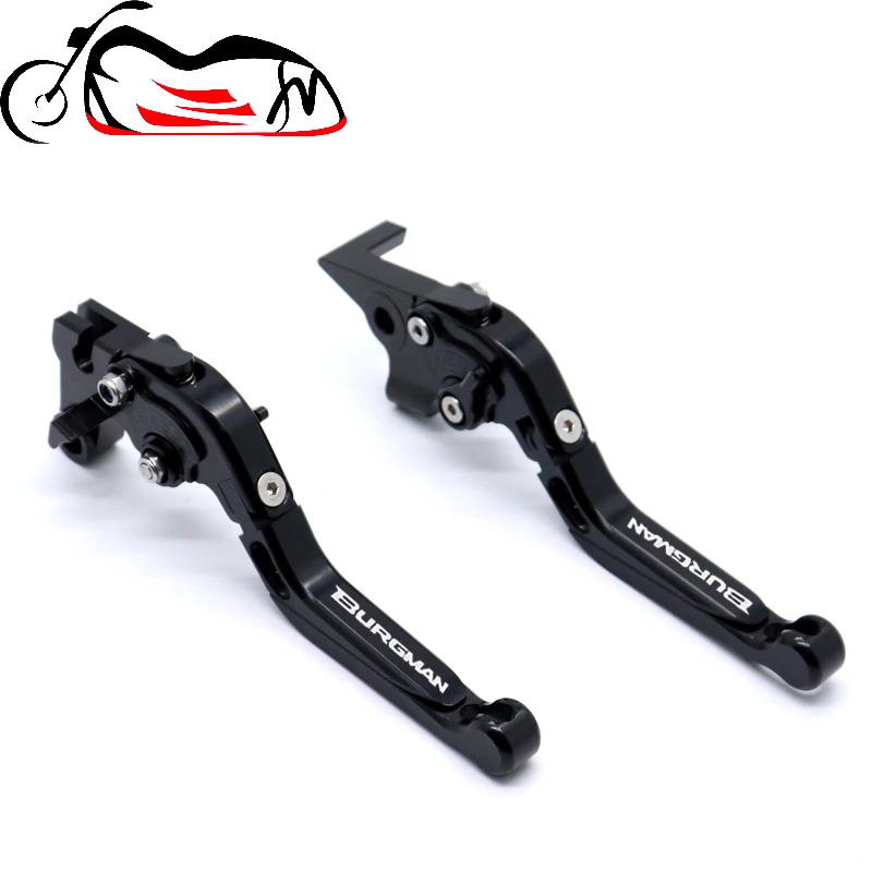 

Brake Clutch Levers For SUZUKI AN 650 Burgman 2003-2020 AN650 AN650Z Motorcycle Adjustable Folding Extendable logo Burgman