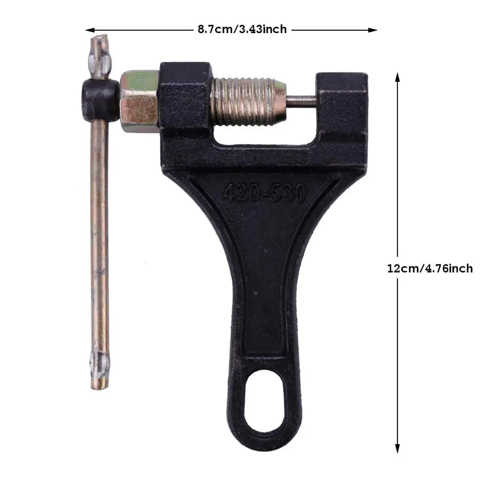 420 132 звеньевая цепь для внедорожного велосипеда куб. См 530 ATV Quad Go Kart Scooter Mini Bike с