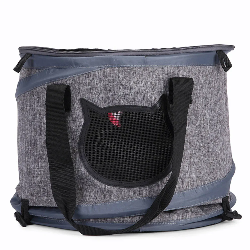 

Pet Carrier for Dogs Folding Travel Cats Breathable Cage Sling Pet Carrying Bag Backpack THIN889