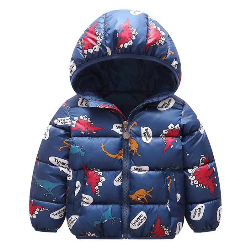 BINIDUCKLING зимняя куртка для маленьких девочек и мальчиков детское пуховое пальто