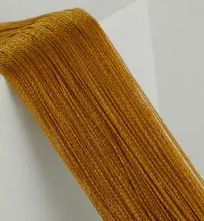 gold DHL, 50 шт., Современная вспышка, блестящая кисточка, занавес для двери, 2x1 м, оконная занавеска для разделения пространства, подзор, домашний декор - Цвет: gold