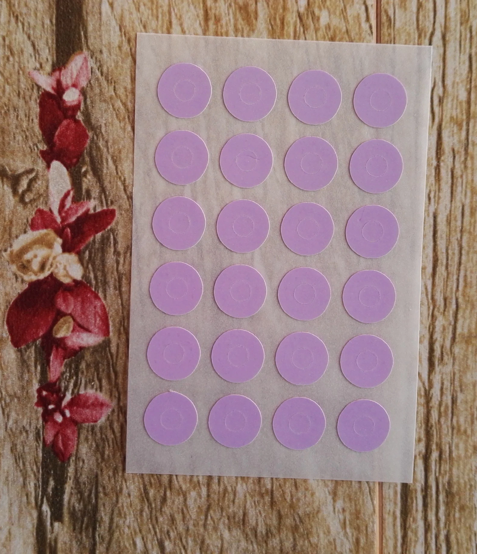 10 мм Лавандовые мини-подарочные наклейки Новые красочные сделай сам для