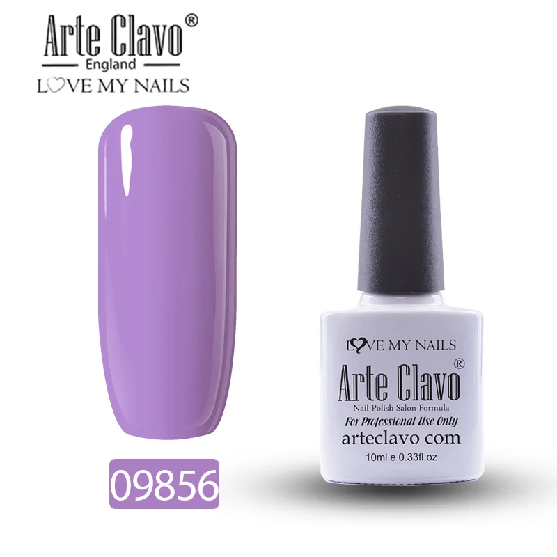 Гель-лак для ногтей Arte Clavo 10 мл Цветной праймер маникюра верхнее покрытие