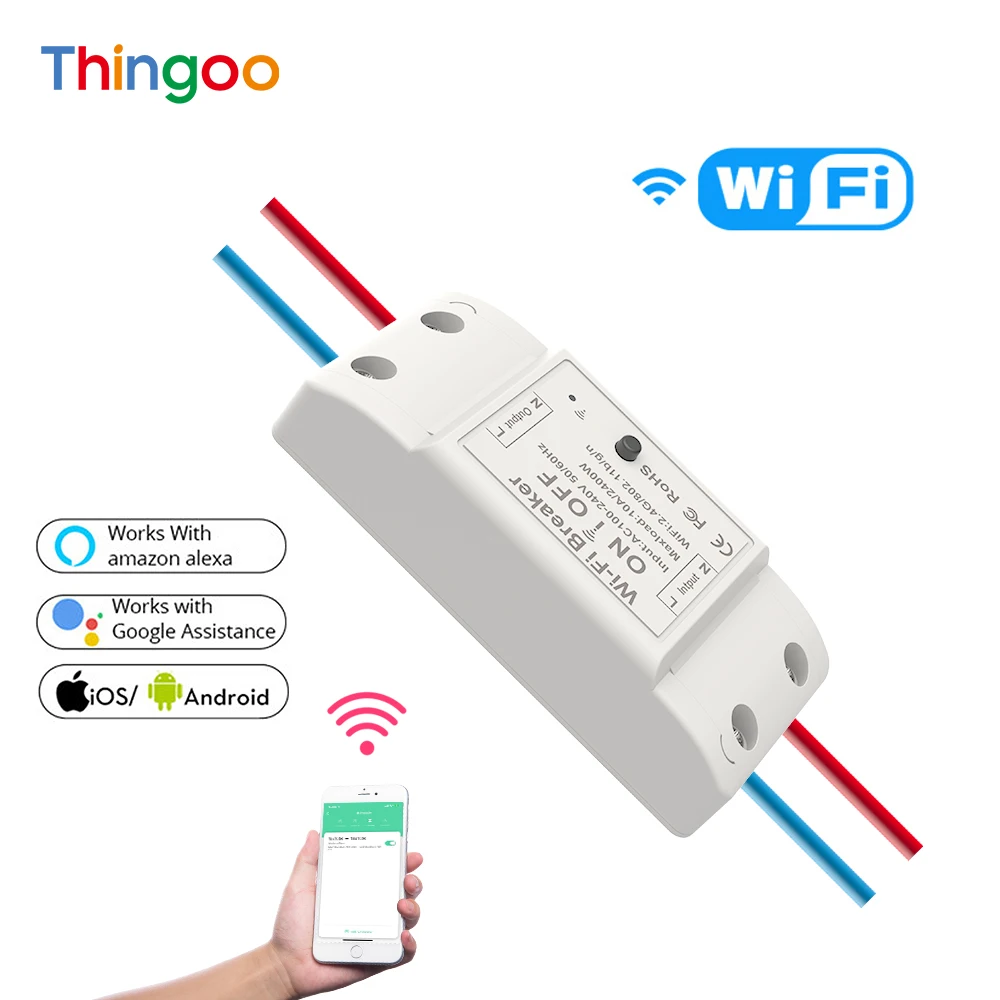 Беспроводной пульт дистанционного управления Diy Wi Fi выключатель мини Homekit умный