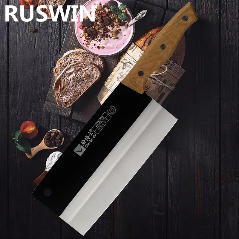 

Китайские кухонные ножи ручной работы, традиционные высокоуглеродистые кованые кухонные ножи с деревянной ручкой, нож сербский шеф-повара ...