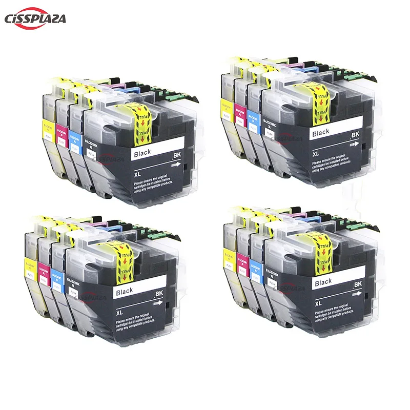 4sets CISSPLAZA 4 шт. чернильные картриджи LC3619 LC3619XL совместимый для Brother MFC-J2330DW J2730DW J3530DW 3930DW принтер полные чернила - Цвет: 4sets
