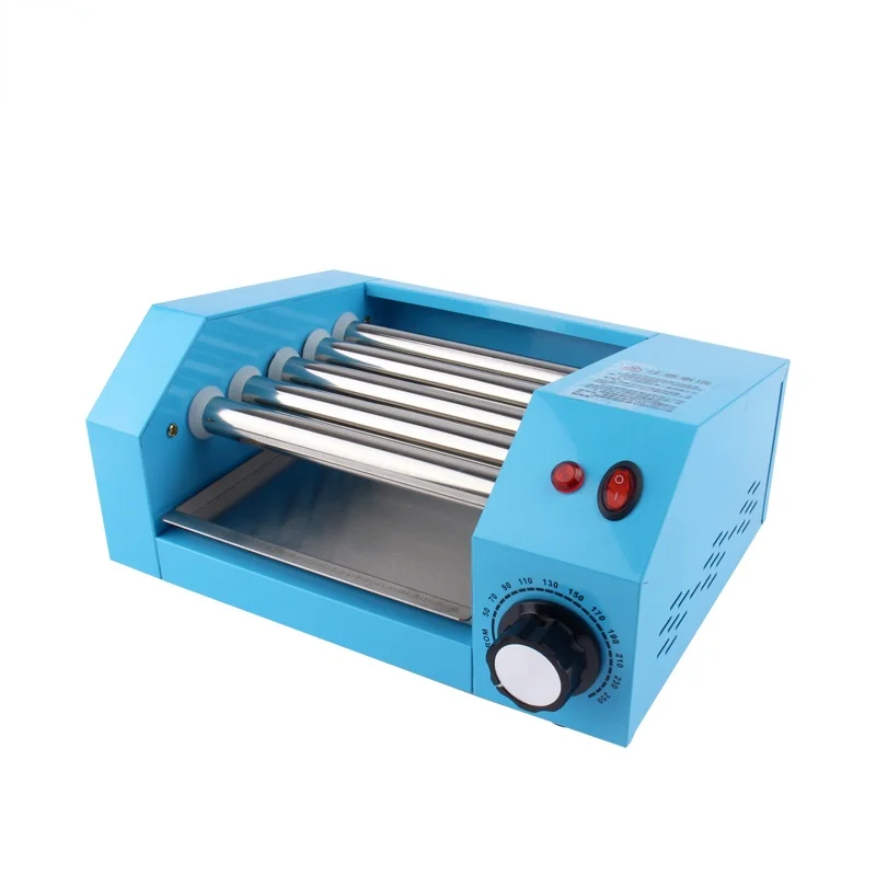 

Household Electric Hot Dog Grill Mini 5 Rods Stainless Steel Roller Sausage Maker Corn Baking Barbecue Hotdog Machine