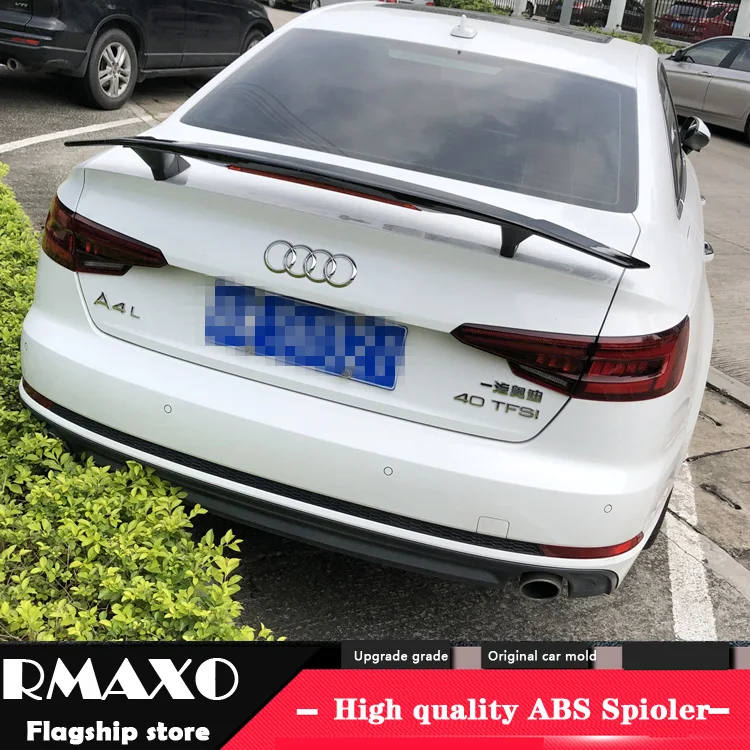 Для Audi A4 A3 спойлер 2019 2020 TF высококачественный Спойлер ABS Материал заднее крыло
