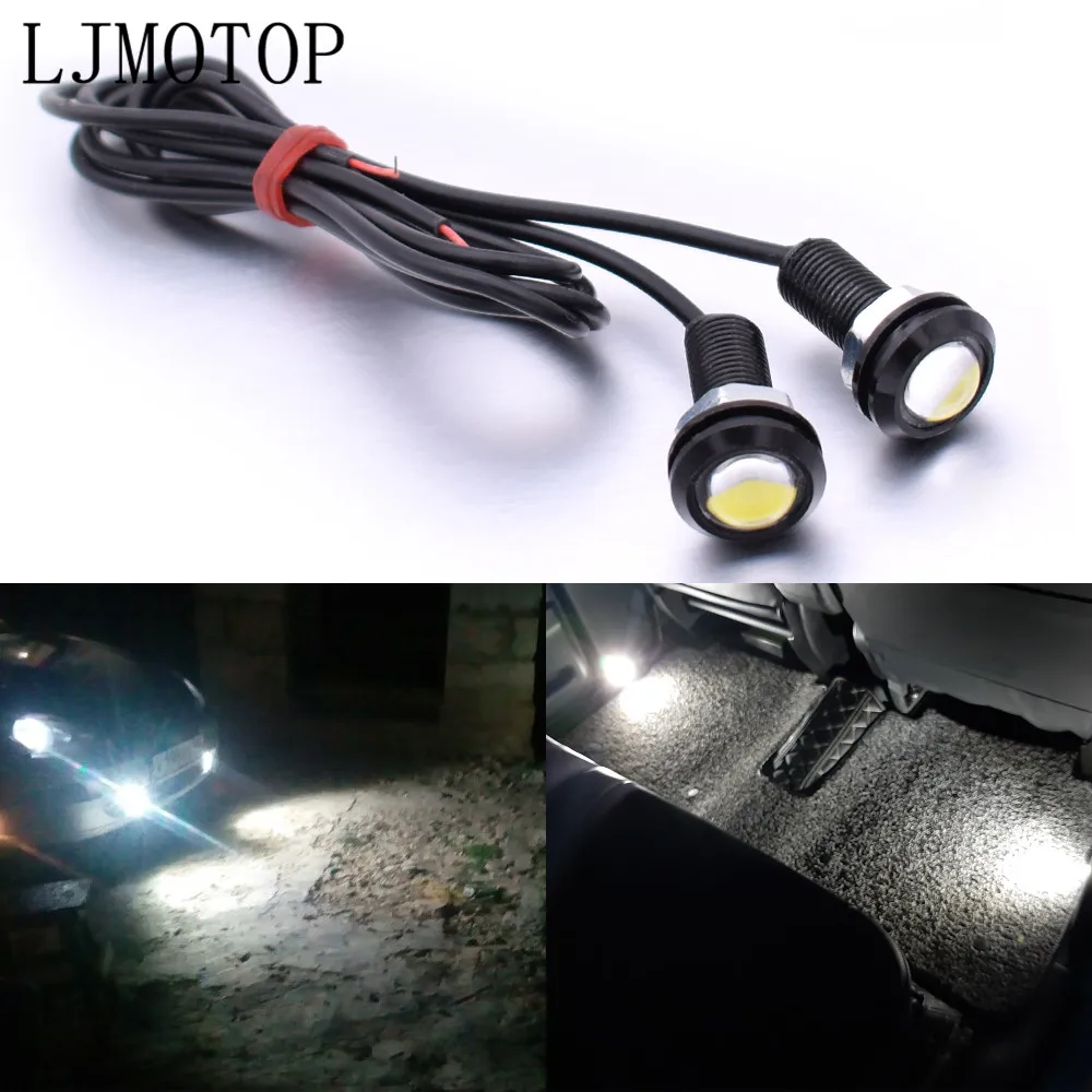 For Suzuki GSF600 Bandit BURGMAN 400 GS 1000 500E GT250 Eagle Eye LED Reverse Backup Light Daytime Running Signal Motorcycl Lamp |
