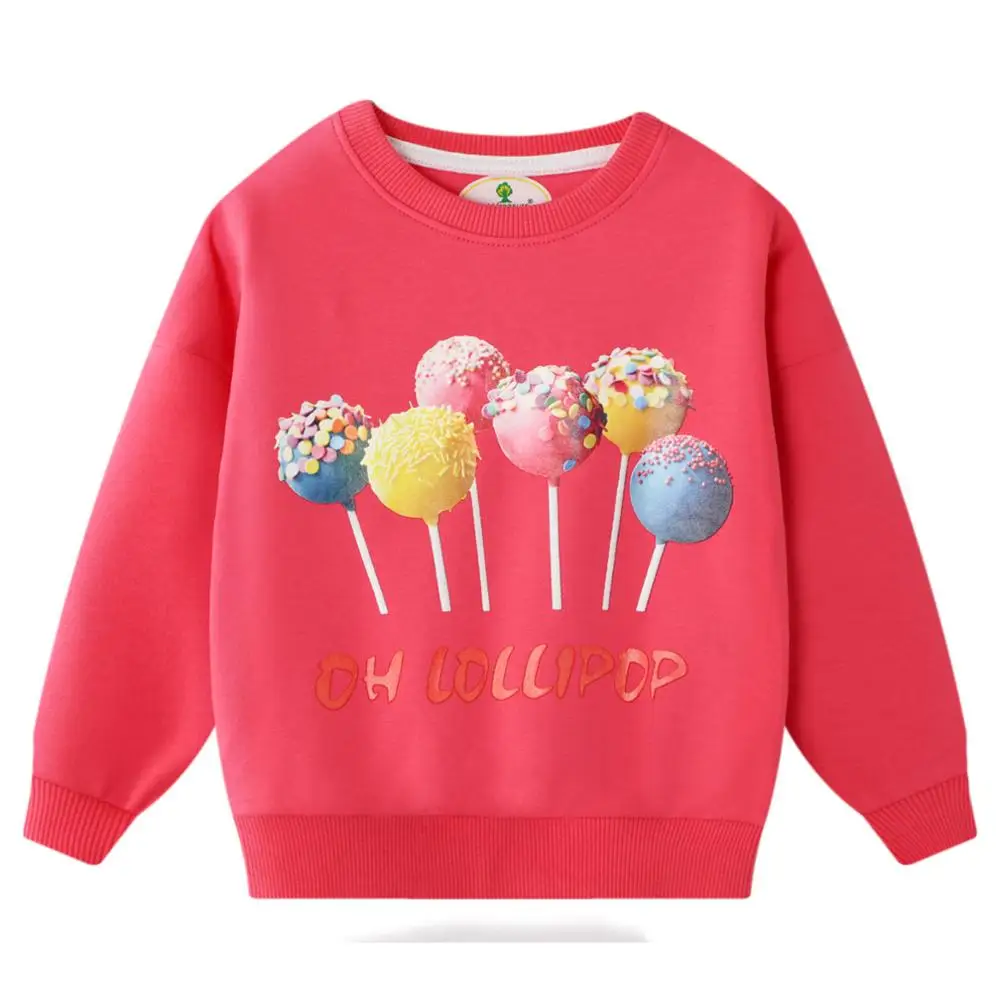 Детские весенние свитшоты HH карамельных цветов для девочек хлопковая одежда с