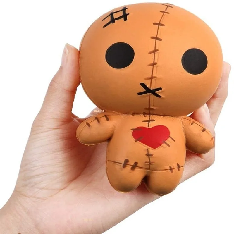 Kawaii Geist Puppen Squishies Nette Terror Puppen Cartoon Anime Figur Antistress Relief Weiche Streich Spielzeug Halloween Kind Geschenke