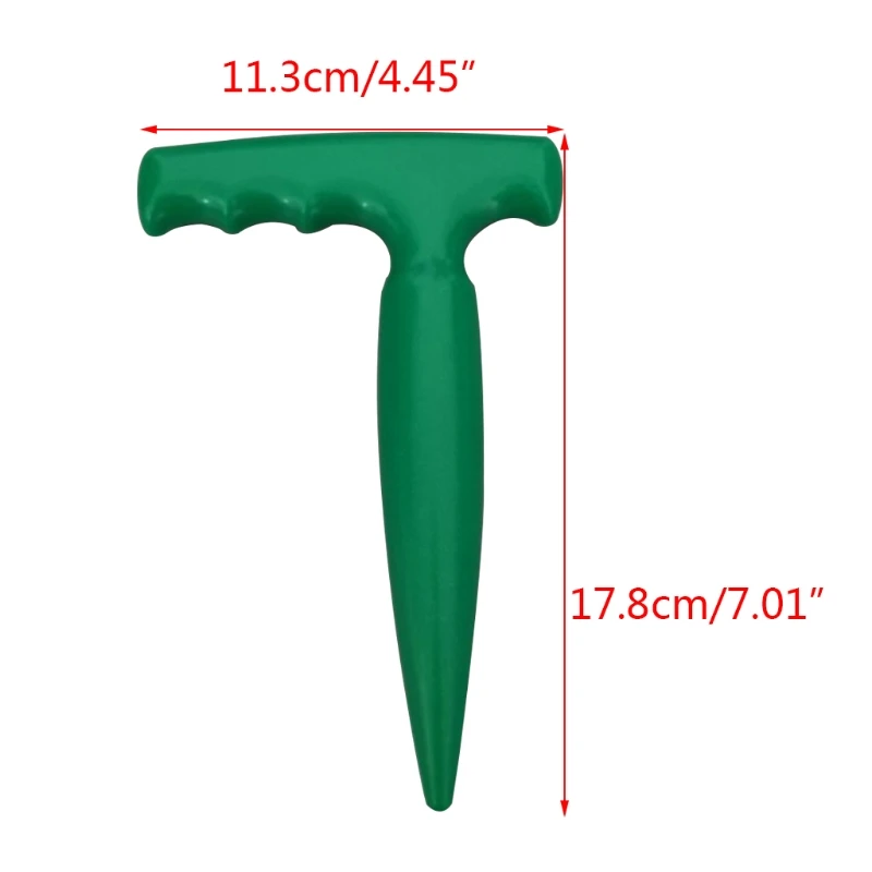 

Handheld Soil Puncher Plastic Dibber Digging Hole Tool for Garden Bonsai Seedling Planting Weeding