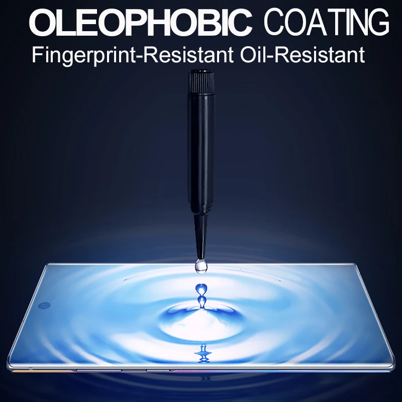 Защитное стекло 21D UV Note 10 Plus для Samsung Galaxy S8 S9 S10 5G 8 9 Full Glue + закаленное