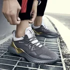 Кроссовки мужские прогулочные, дышащие легкие, удобные, Повседневная Уличная обувь для взрослых, 2019