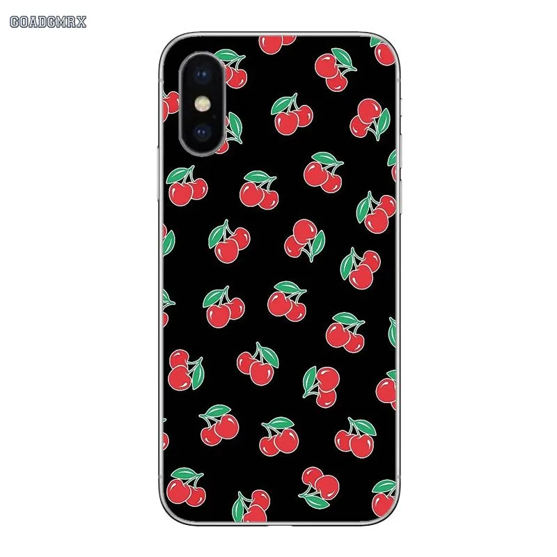 For Samsung Galaxy Alpha J1 J3 J5 J7 Prime 2016 J330 530 730 Note 2 3 4 5 8 9 Grand Phone Case Pretty Cherry Pattern Print | Мобильные