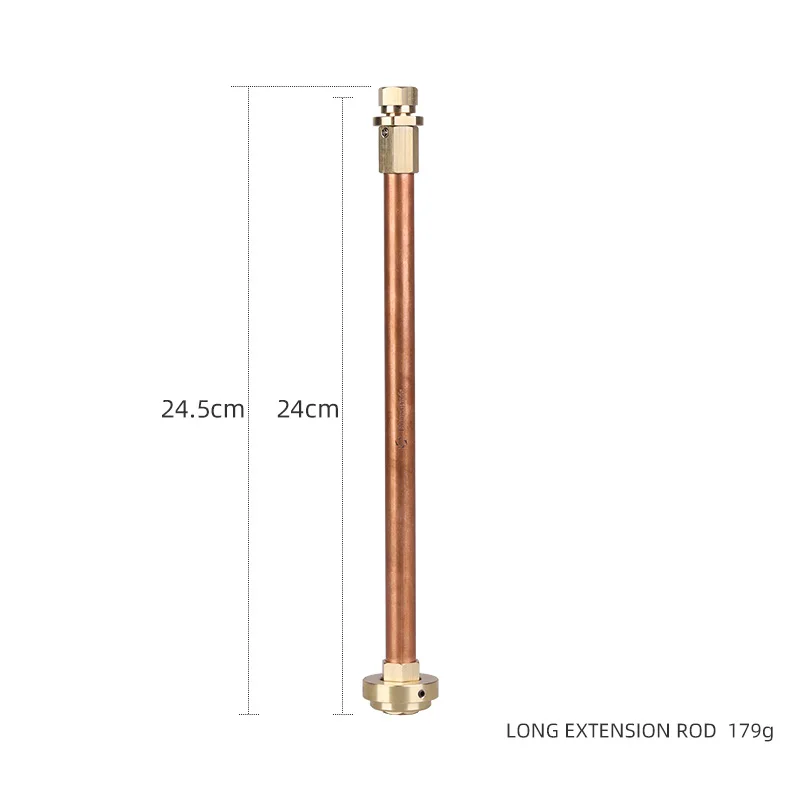 

Thous Winds Outdoor Lantern Extension Rod Brass Red Copper Lumiere Gas Light Lantern Heightening Rod Shunt bracket