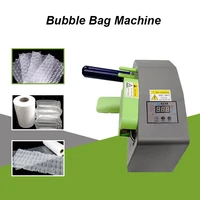 automatic filling air bag bubble film machine hoist film air column bag inflator machine air pillow machine bubble wrap roll