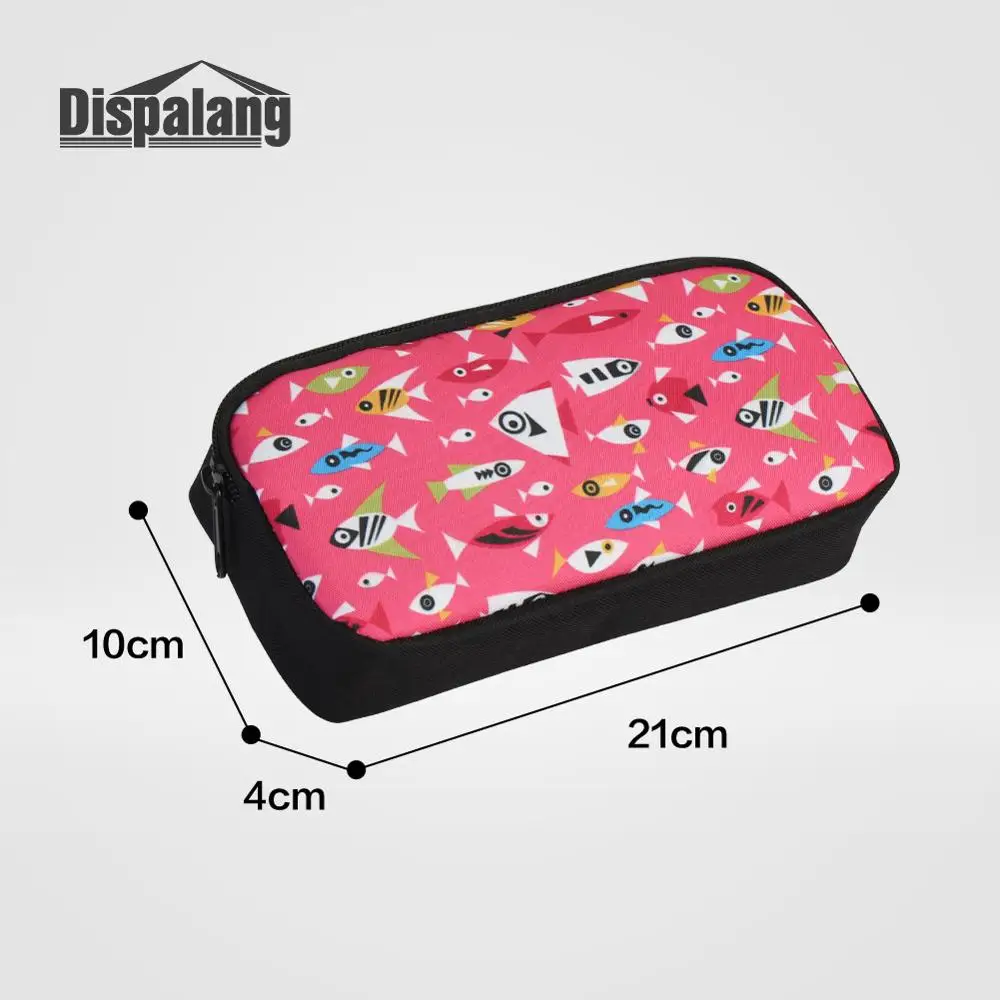 Модная женская Портативная сумка для туалетных принадлежностей с принтом в виде