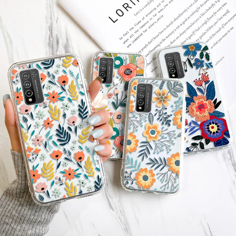 Чехол для Honor 10 Lite Huawei P30 P20 P40 чехол 20 Pro 10X 9A 9X 9S 9C 8A 8S 8X 10i Y5P Y6P Y7P прозрачный из ТПУ |
