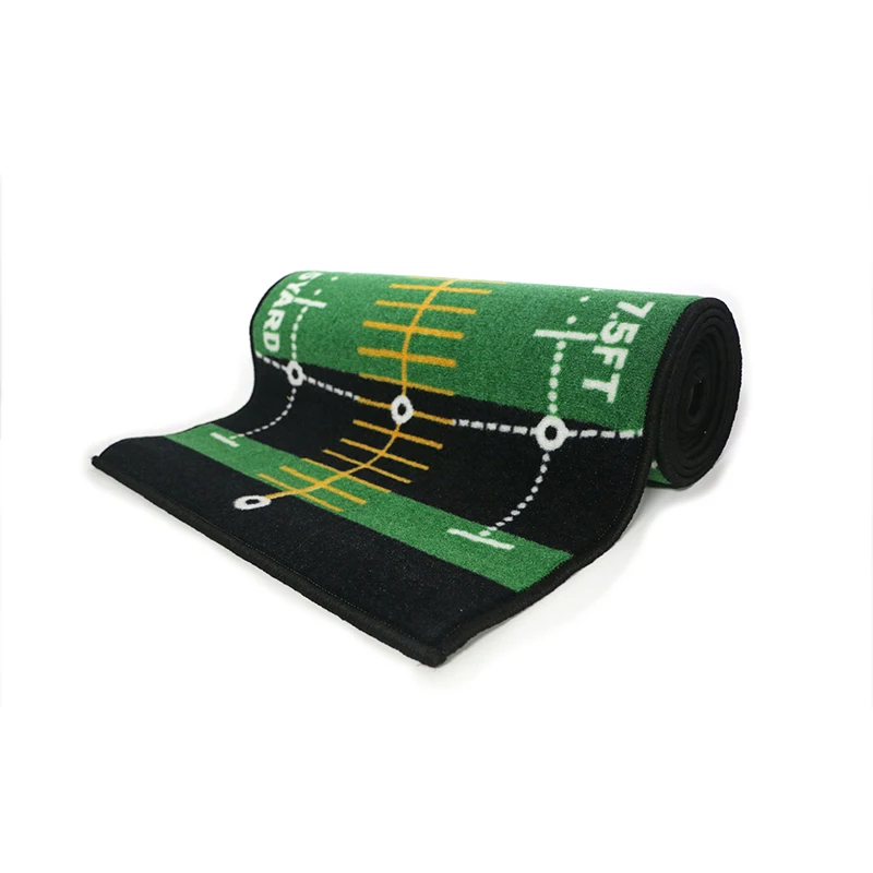 Indoor Golf Putting Training Mat Washable Anti-Slip Green Practice | Спорт и развлечения