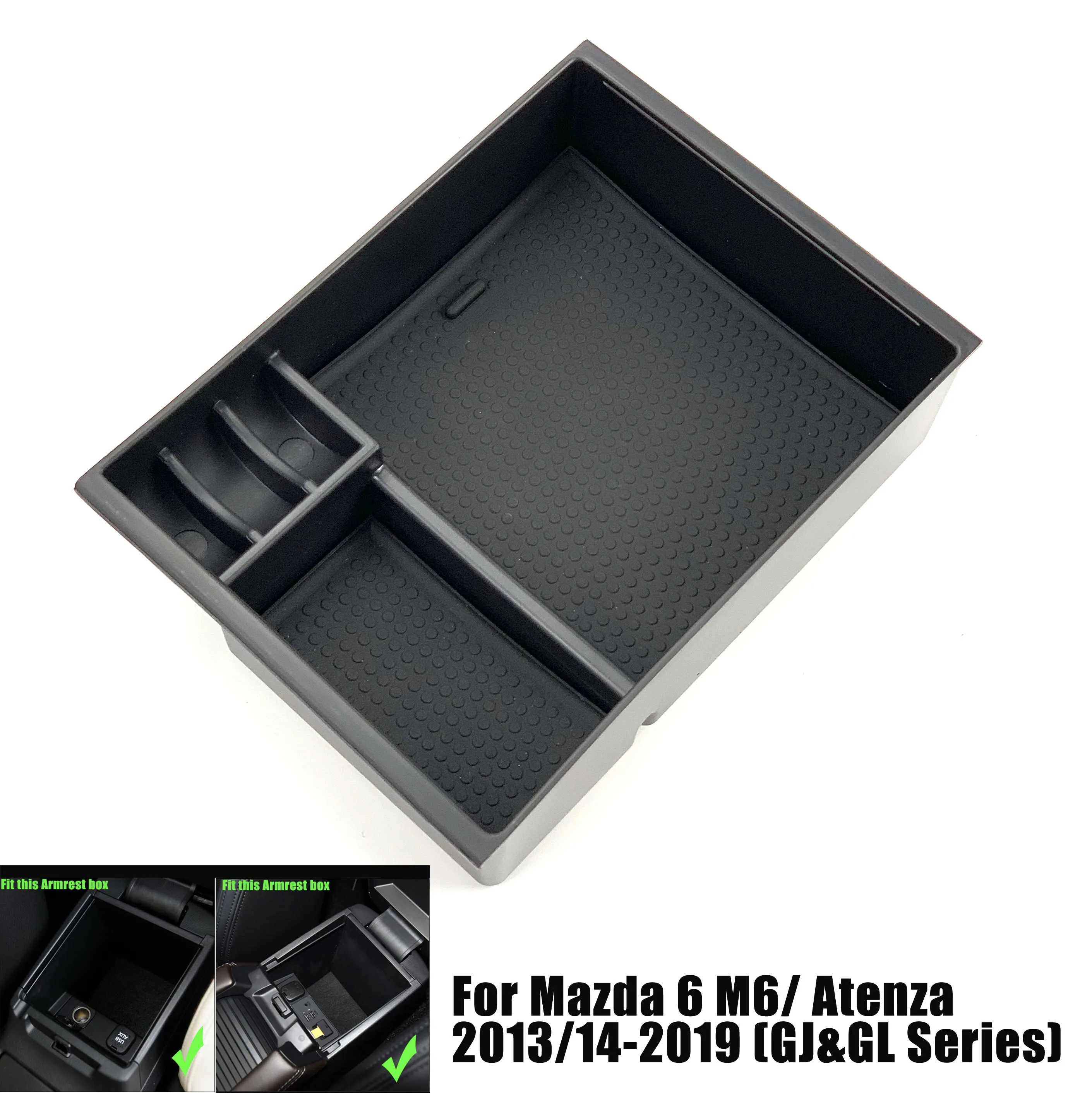 Car Accessories Central Armrest Storage Box Console Tray Holder For MAZDA 3 AXELA /MAZDA 6 ATENZA CX-5 CX5 CX-8 CX8 CX-9 CX9 | Автомобили