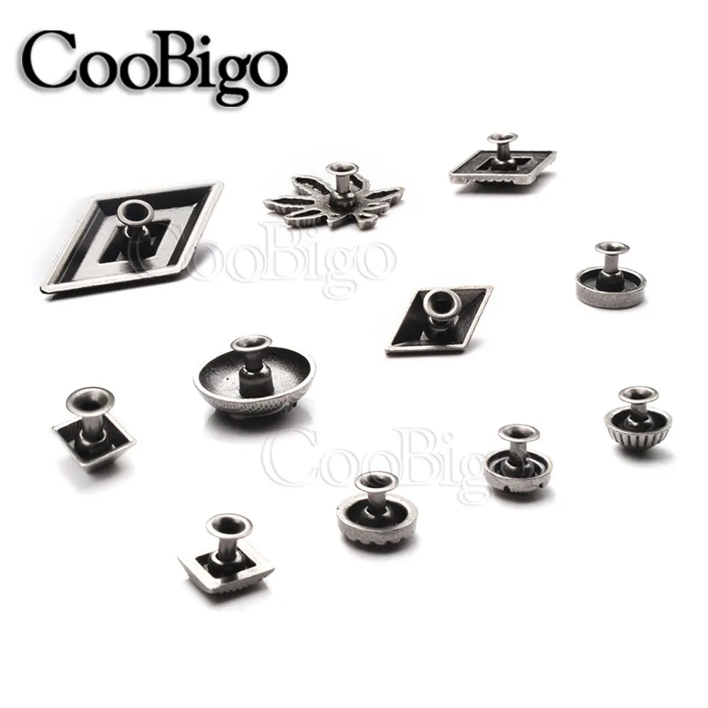 Металлические заклепки в стиле панк-рок 5 комплектов | Дом и сад