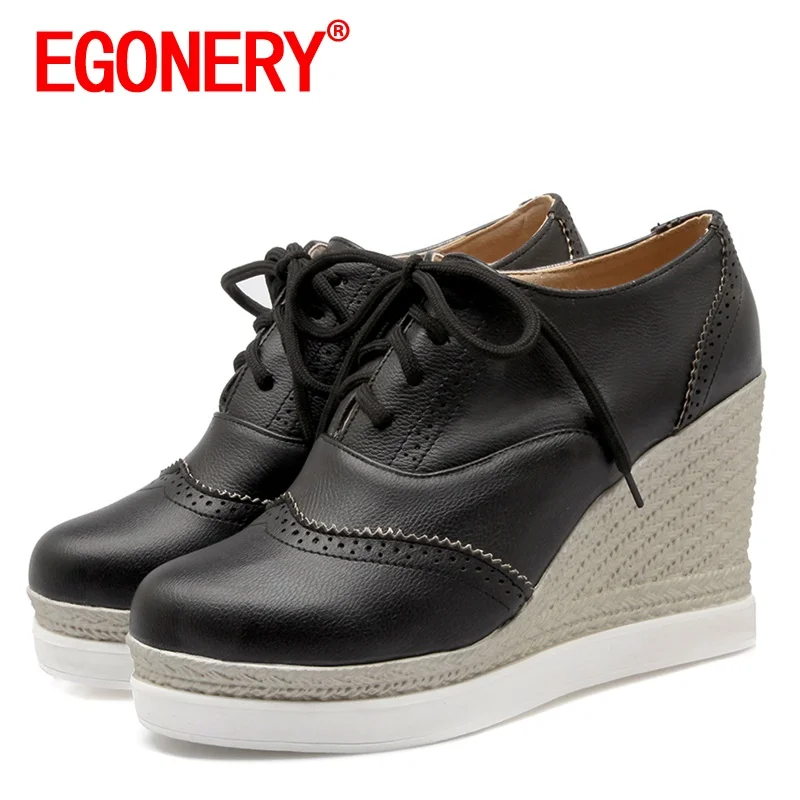 

EGONERY/Весенняя Новинка узор: скошенный каблук; Женская обувь с круглым носком удобные вентиляции; Модная блестящая обувь с открытым носком с ...