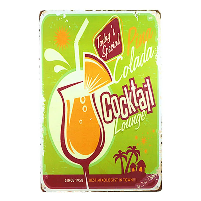 Shabby chic Metal Tin Signs BBQ beer Coffee Man Cave Pub Home Decor Craft Wall Painting | Дом и сад