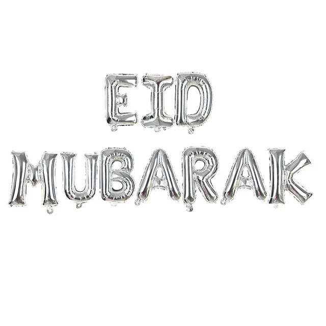 Eid Mubarak декоративные шары Рамадан кареем новый год исламское мусульманское