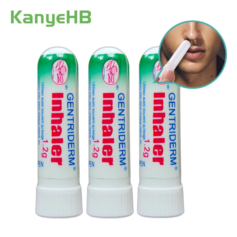 

3pcs Nasal Inhaler Rhinitis Mint Cream Nasal Essential Oil Relieve Headache Rhinitis Refresh Nose Cold Cool Herbal Ointment A404
