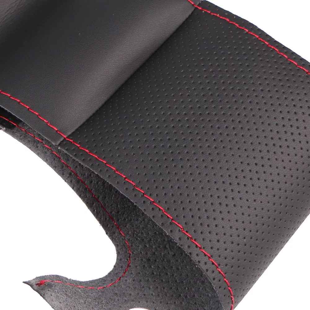 Чехол рулевого колеса автомобиля из натуральной кожи для Toyota Corolla 2006 2010 Matrix 2009 Auris