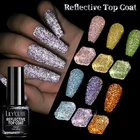 Блестящий Радужный полуперманентный гель для ногтей, 7 мл