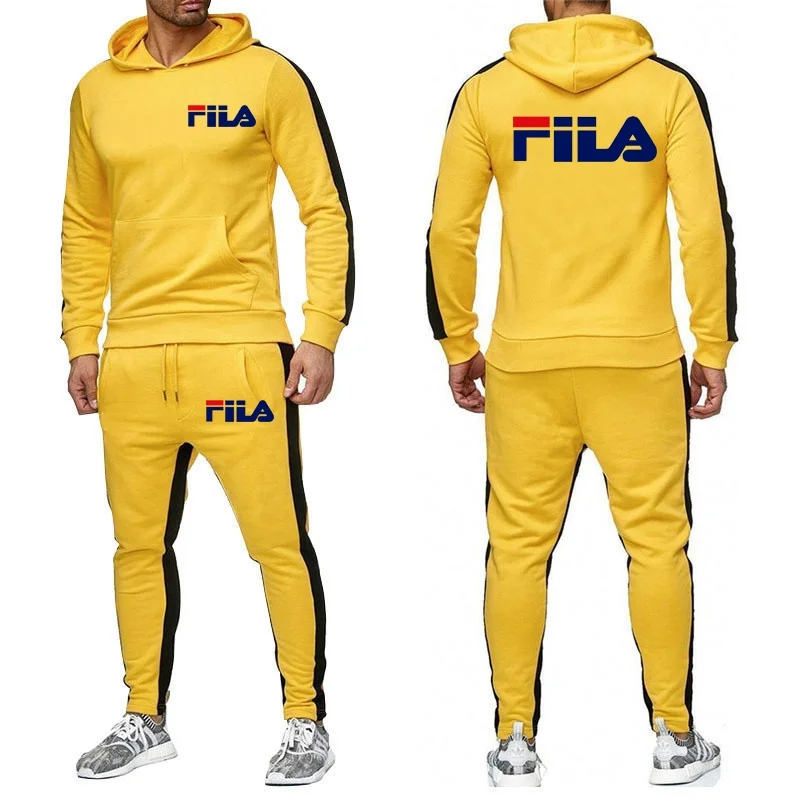 

New 2-piece fashion hot men's sportswear leisure cycling sportswear suit high quality
