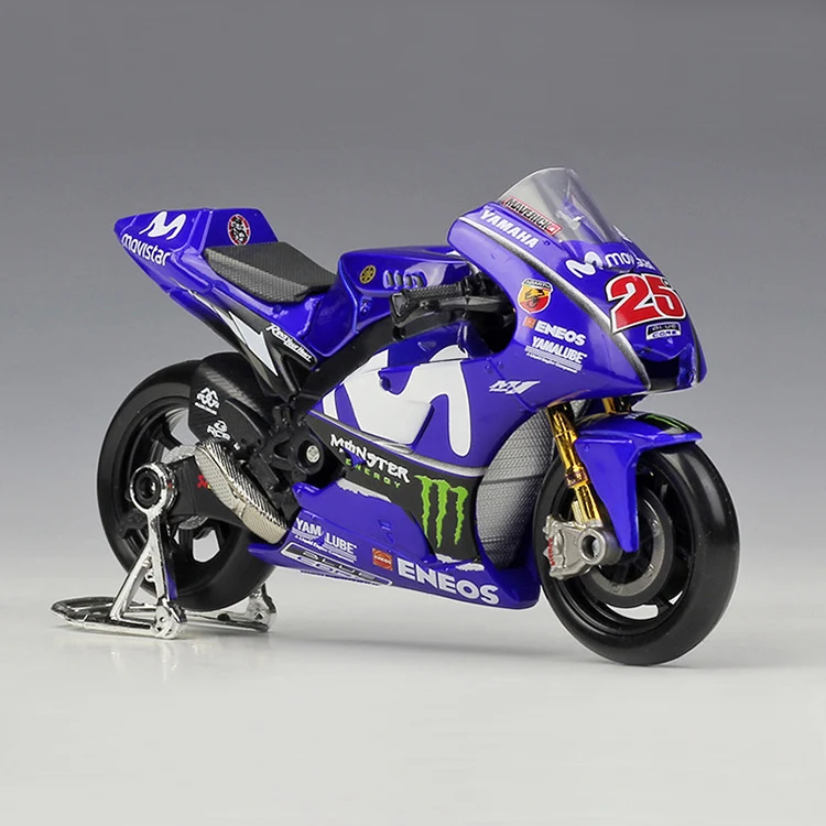 Maisto 1:18 модели мотоциклов YZR-M1 46 25 GP гоночный модельный двигатель миниатюрная гоночная игрушка для коллекции подарков