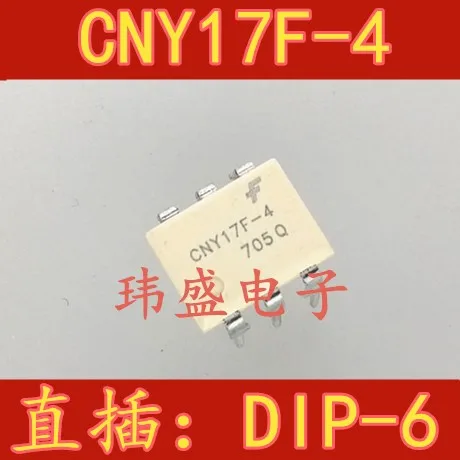 

10 шт CNY17F-4 DIP-6 CNY17F