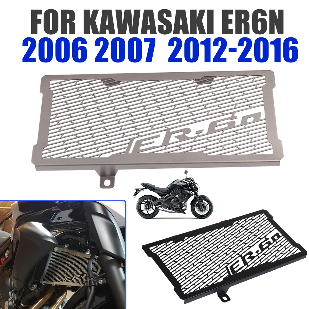 Передняя решетка радиатора мотоцикла для Kawasaki ER6N ER-6N 2006 2007 2012 2013 2014 2015 2016 |
