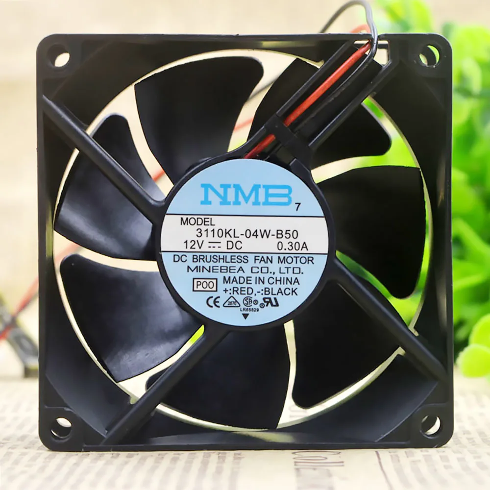 Для NMB 3110KL-04W-B50 8025 8 см 80 мм DC 12V осевой вентилятор охлаждения
