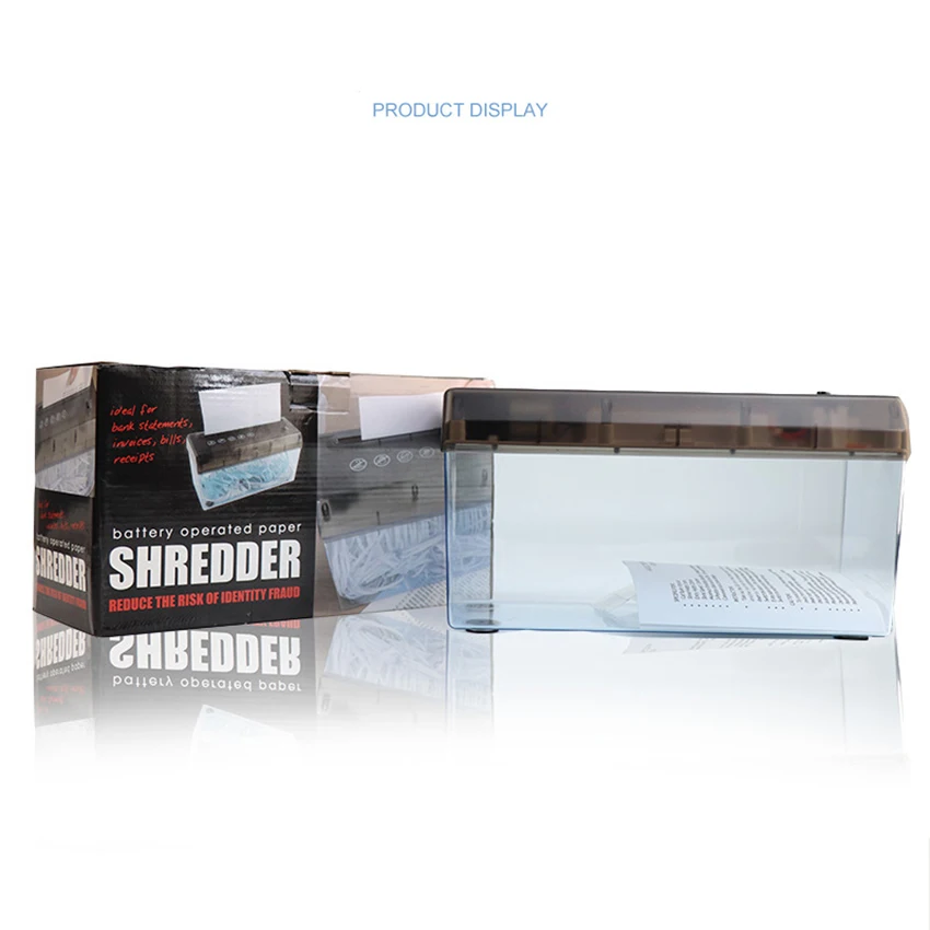 Маленький Электрический измельчитель бумаги формата А4 для рабочего стола офиса