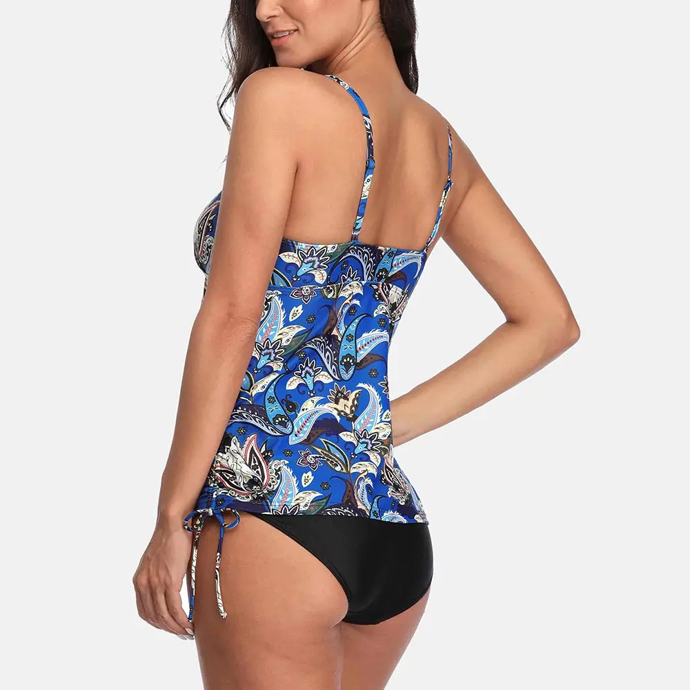 Привлекательный купальник-танкини женский купальник винтажное бикини с