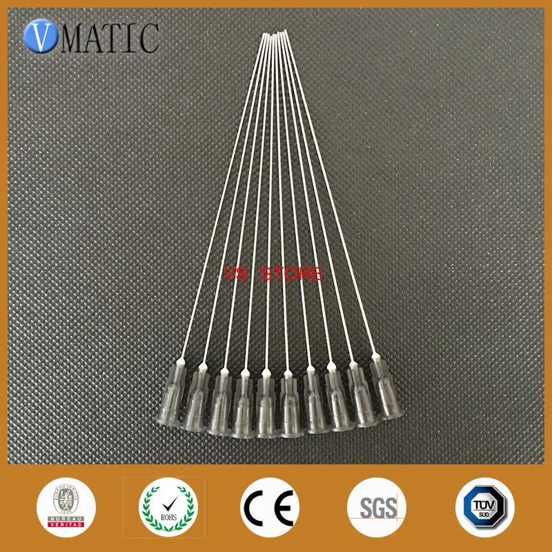 

Free Shipping High Quality 22G Blunt Tip Needle 10cm Long Liquid Dispensing Adhesive Glue Ink Refilling 100mm Length