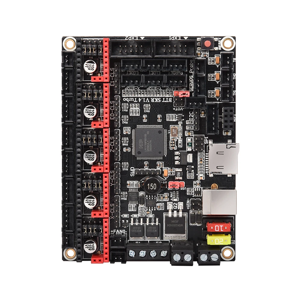 Плата управления BIGTREETECH BTT SKR V1.4 Turbo SKR2 TMC2209 TMC2208 детали для 3D-принтера MINI E3 V2 CR10 Ender 3