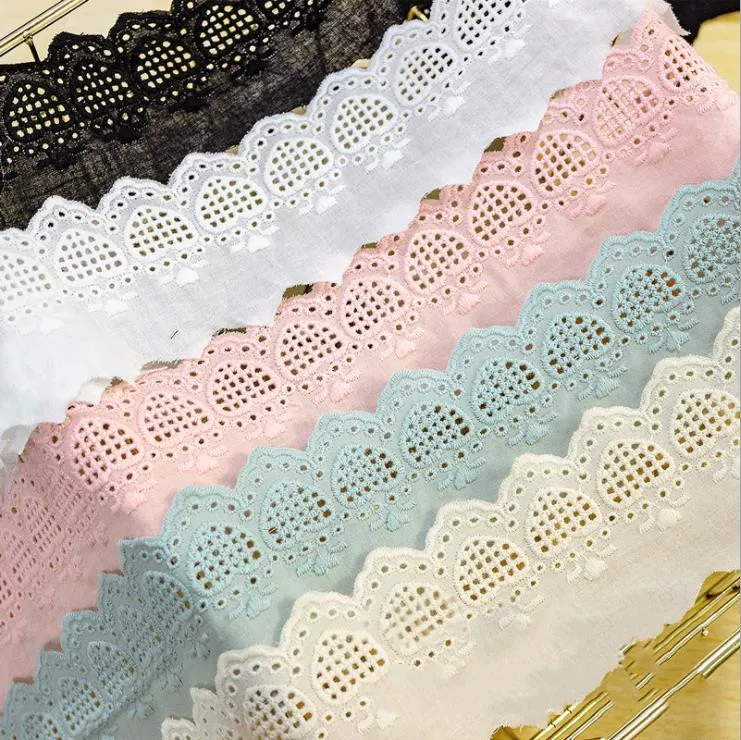 5 ярдов/лот клубника любовь розовый бобовый зеленый Чистый хлопок ткань